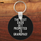 Zwangerschap Aankondiging opa om cadeau te worden Sleutelhanger (Voorkant)