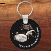 Zwangerschap Aankondiging opa om cadeau te worden Sleutelhanger (Voorkant)