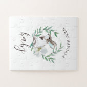 Zwangerschap Aankondiging Pasen Legpuzzel (Horizontaal)