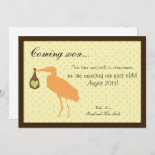 Zwangerschap Aankondiging persoonlijke winkel (Voorkant / Achterkant)