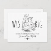 Zwangerschap Aankondiging  Rocking Horse Child (Voorkant / Achterkant)