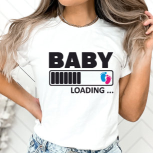 Zwangerschap Aankondiging Shirt, baby belasting T-shirt