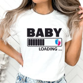 Zwangerschap Aankondiging Shirt, baby belasting T-shirt