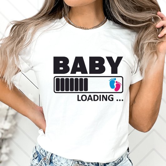 Zwangerschap Aankondiging Shirt, baby belasting T-shirt