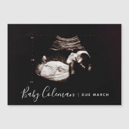 Zwangerschap Aankondiging Sonogram Naam Magnet