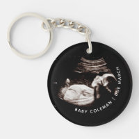 Zwangerschap Aankondiging Sonogram New Arrival Fot