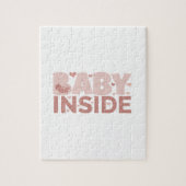 Zwangerschap Aankondiging van Baby bij zwangere fo Legpuzzel (Verticaal)