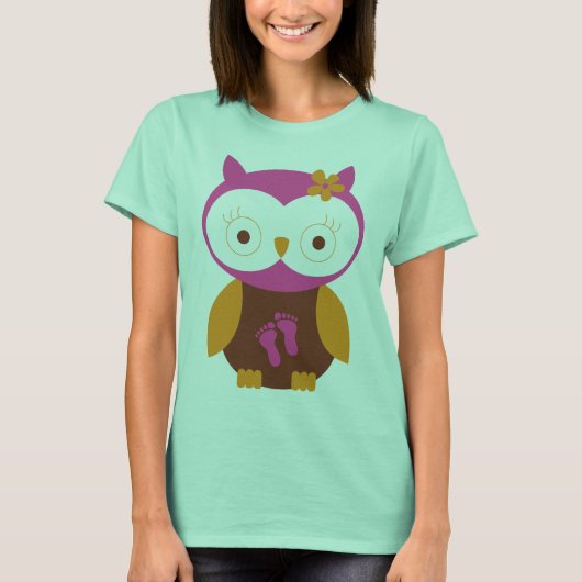 Zwangerschap Aankondiging van een Baby onderweg T-shirt (Voorkant)