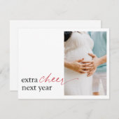 Zwangerschap Aankondiging verrassingsvakantieverlo (Voorkant / Achterkant)