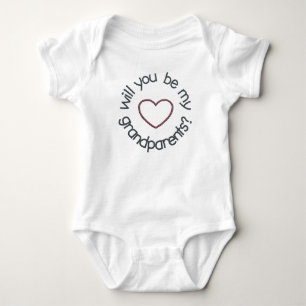 Zwangerschap Aankondiging voor grootouders Bodysui Romper
