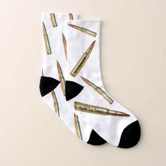 Zwangerschap Aankondiging voor Pistool enthousiast Sokken (Paar)