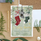 Zwangerschap Aankondiging Waterverf Gezinsinventar