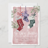 Zwangerschap Aankondiging Waterverf Gezinsinventar (Voorkant)