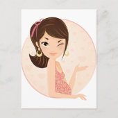 Zwangerschap Aankondigingskaart (Voorkant)