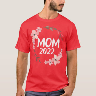 Zwangerschap Baby moeder 2022 moeder Premi T-shirt