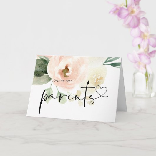 Zwangerschap Baby Onthul Cadeau aan Grootouders Bl Kaart (Orchidee)