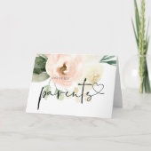 Zwangerschap Baby Onthul Cadeau aan Grootouders Bl Kaart (Voorkant)