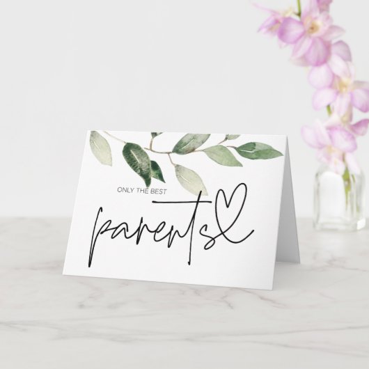 Zwangerschap Baby onthullen ouders grootouders om  Kaart (Orchidee)