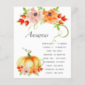 Zwangerschap Baby shower (Achterkant)