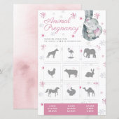 Zwangerschap Baby shower (Voorkant / Achterkant)