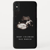Zwangerschap Baby Sonogram Ultrageluid Foto Case-Mate iPhone Case (Achterkant)