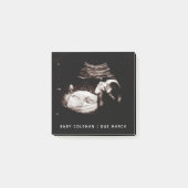 Zwangerschap Baby Sonogram Ultrageluid Foto Post-it® Notes (Voorkant)