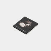 Zwangerschap Baby Sonogram Ultrageluid Foto Post-it® Notes (Schuin)