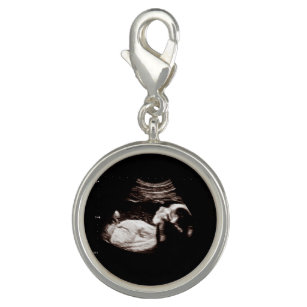 Zwangerschap Baby Sonogram Ultrageluid Fotojuwelen Charm