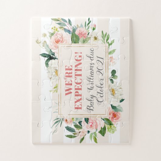 Zwangerschap Baby Verhaal aankondiging die we verw Legpuzzel (Verticaal)