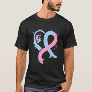 Zwangerschap Baby Verlies bewustzijn Koolstofverdu T-shirt