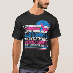 Zwangerschap Baby Verlies Bewustzijn Shirt, bevall T-shirt