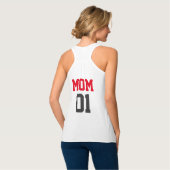 Zwangerschap basketbal tanktop (Volledige Achterkant)