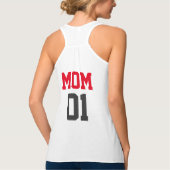 Zwangerschap basketbal tanktop (Achterkant)