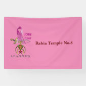 Zwangerschap bij borstkanker spandoek (Horizontaal)