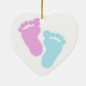 Zwangerschap en Baby Verlies bewustzijn Keramisch Ornament (Achterkant)