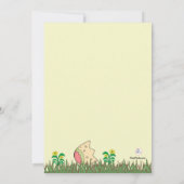 Zwangerschap en borstvoeding aankondiging (Achterkant)