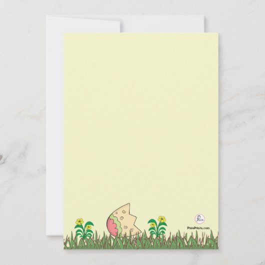 Zwangerschap en borstvoeding aankondiging (Achterkant)