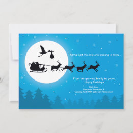 Zwangerschap en borstvoeding - Binnenkort beschikb Feestdagenkaart