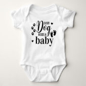 Zwangerschap en borstvoeding Hondenliefhebber Romper (Voorkant)