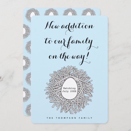 Zwangerschap en borstvoeding kaart (Voorkant / Achterkant)