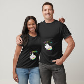 Zwangerschap en borstvoeding t-shirt (Unisex)