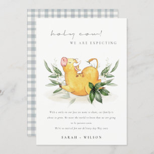 Zwangerschap en borstvoeding van het Boerderij van Bedankkaart