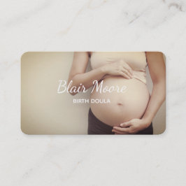 Zwangerschap en borstvoeding visitekaartje