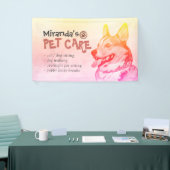 Zwangerschap en borstvoeding Zwemend Zalon Corgi D Spandoek (Beurs)