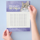 Zwangerschap en borstvoeding Zwemende schoonheidss Flyer (Hand)