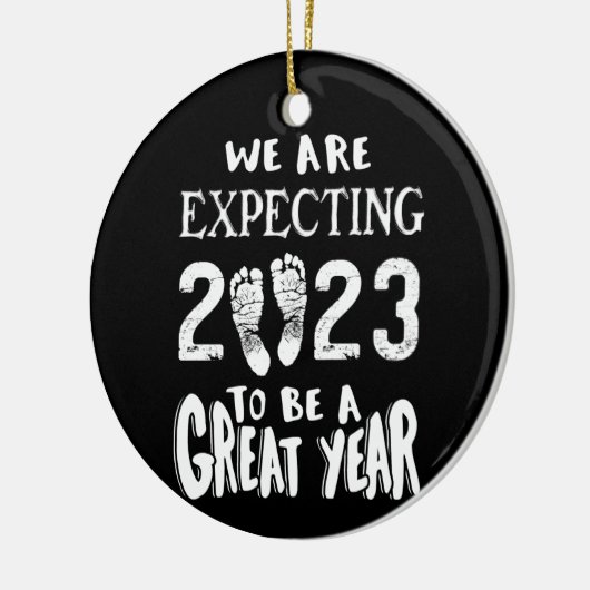 Zwangerschap en gender onthulling We verwachten 20 Keramisch Ornament (Links)