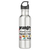 Zwangerschap en honger = boos waterfles (Voorkant)