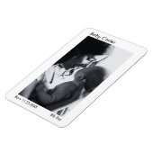 Zwangerschap Geboorteaankondiging - Custom Photo M Magneet (Linkerzijde)