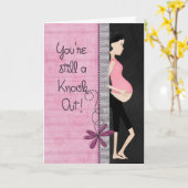 zwangerschap Gefeliciteerd Kaart (Gele Bloem)