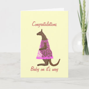 Zwangerschap Gefeliciteerd Kaart